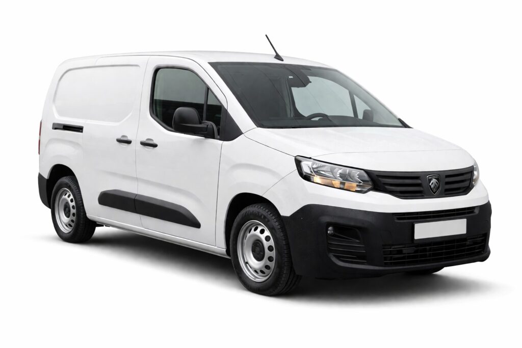Peugeot Partner do wynajęcia – mały van dostawczy, niskie spalanie, łatwy w parkowaniu